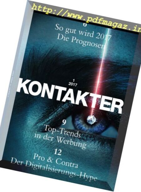 Kontakter – Nr.1, 2017 Cover