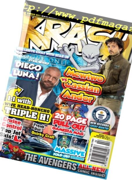 Krash Magazine – February 2017 Cover