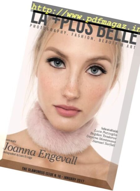 La +Plus Belle Magazine – January 2017 Cover