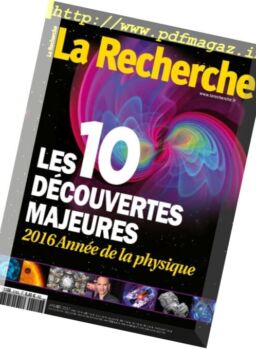 La Recherche – Janvier 2017