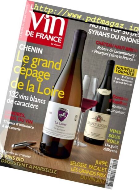 La Revue du Vin de France – Fevrier 2017 Cover