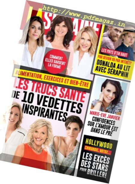 La Semaine – 27 Janvier 2017 Cover