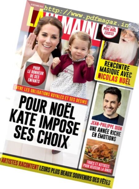La Semaine – 30 Decembre 2016 Cover
