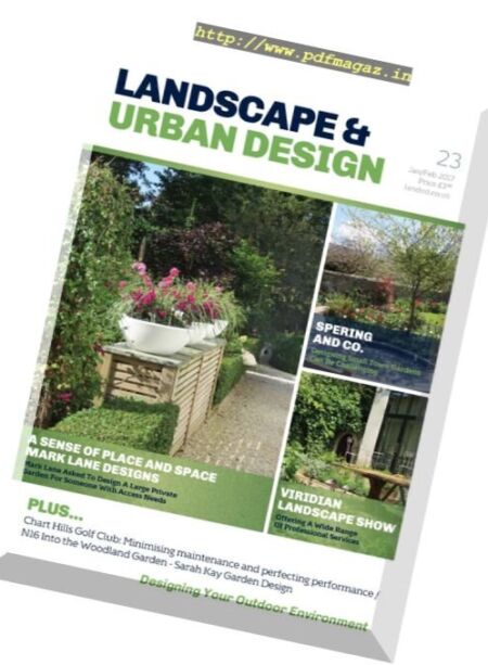 Landscape & Urban Design – Issue 23, January-February 2017 Cover