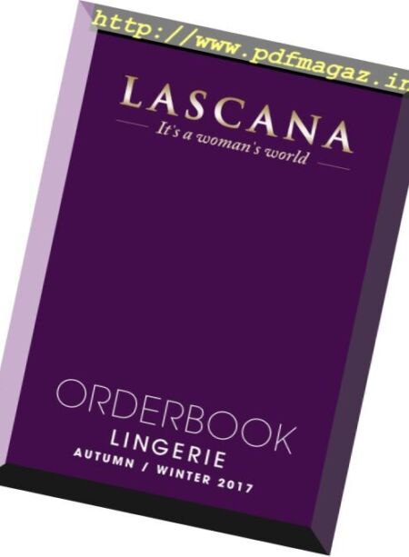 Lascana – Lingerie Autumn-Winter Collection Catalog 2017 Cover
