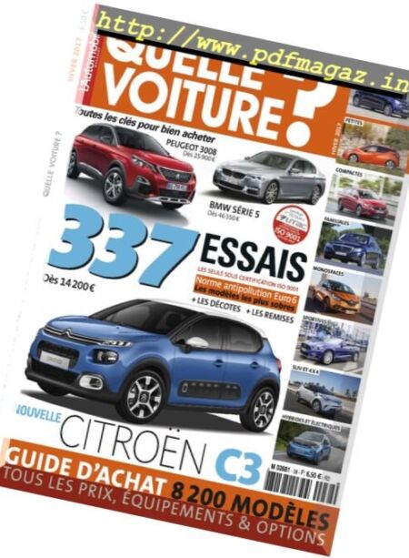 L’Automobile Magazine – Hors-Serie – Hiver 2017 Cover