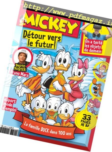 Le Journal de Mickey – 11 Janvier 2017 Cover