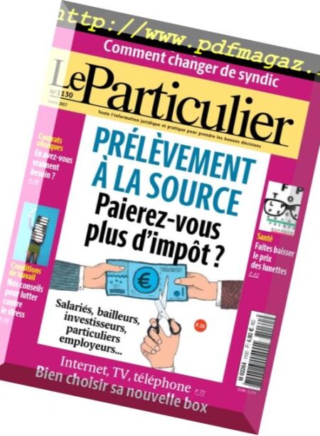 Le Particulier – Fevrier 2017 Cover