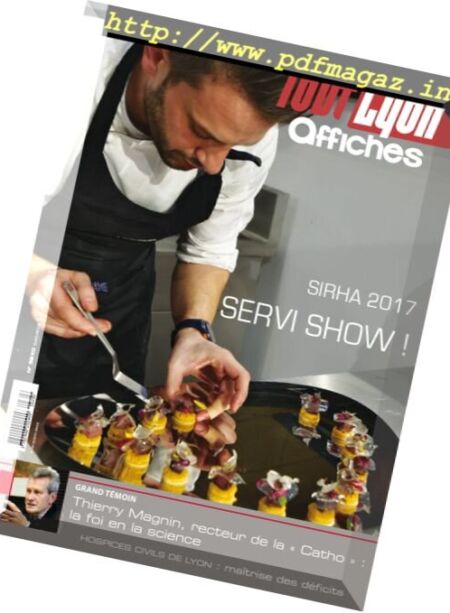 Le Tout Lyon – 14 Janvier 2017 Cover