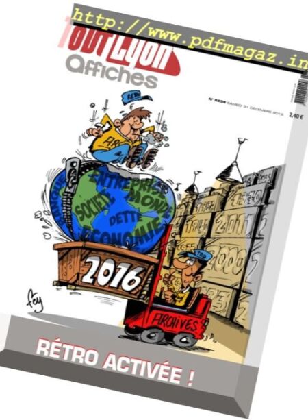 Le Tout Lyon – 31 Decembre 2016 Cover