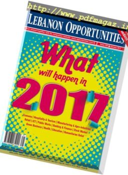 Lebanon Opportunities – January 2017