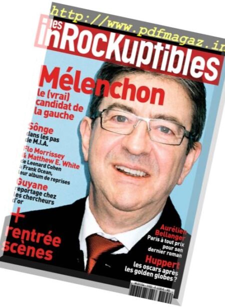 Les Inrockuptibles – 11 au 17 Janvier 2017 Cover