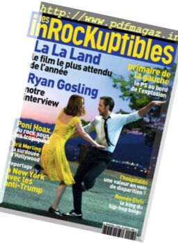 Les Inrockuptibles – 18 au 24 Janvier 2017