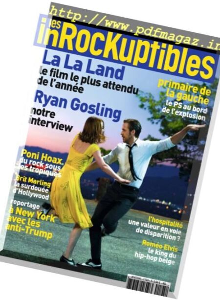 Les Inrockuptibles – 18 au 24 Janvier 2017 Cover