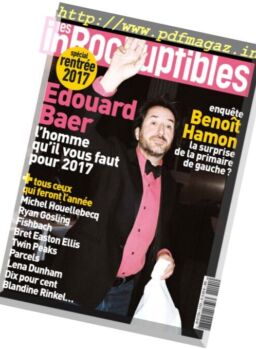Les Inrockuptibles – 4 au 10 Janvier 2017