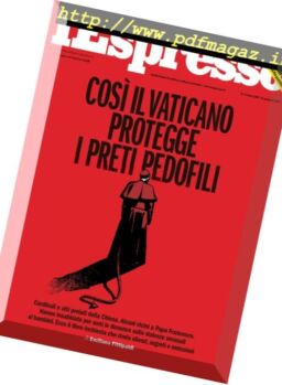 L’Espresso – 15 Gennaio 2017