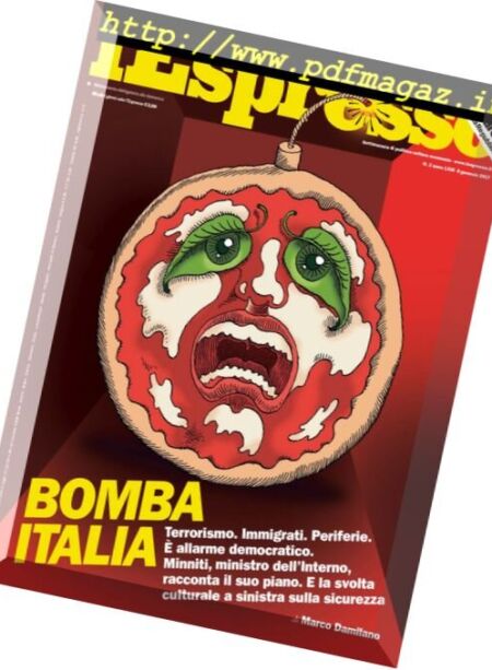 L’Espresso – 8 Gennaio 2017 Cover