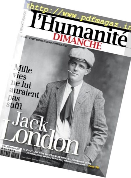 L’Humanite Dimanche – 22 Decembre 2016 au 4 Janvier 2017 Cover