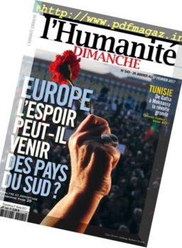 L’Humanite Dimanche – 26 Janvier au 1 Fevrier 2017