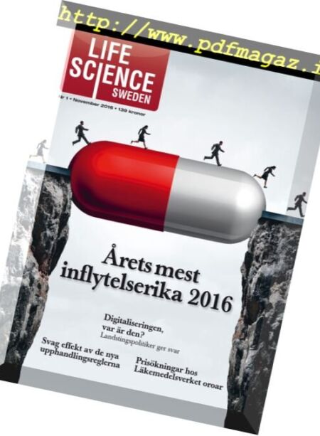 Life Science Sweden – Nr.1, November 2016 Cover