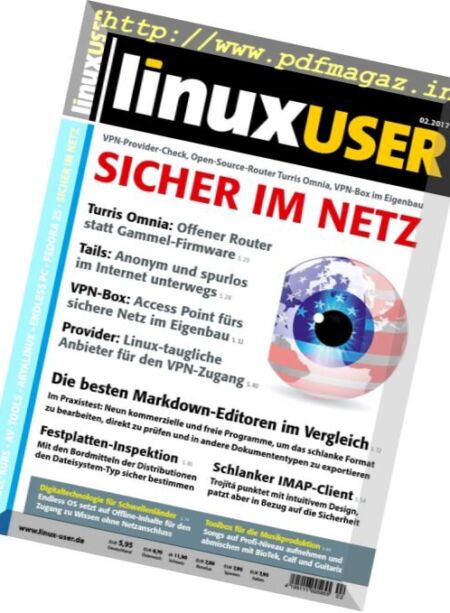 LinuxUser – Februar 2017 Cover
