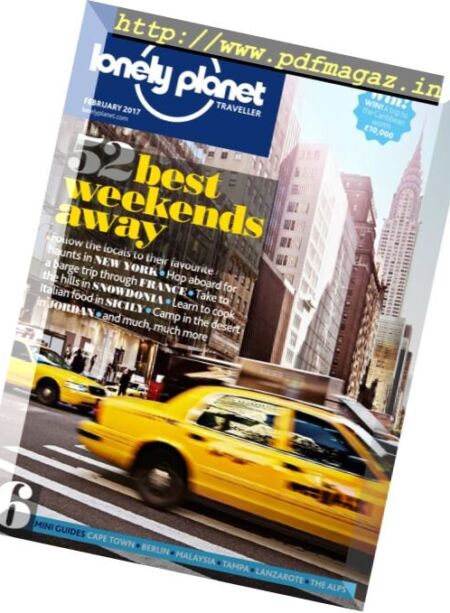 Lonely Planet Traveller UK – February 2017 Cover