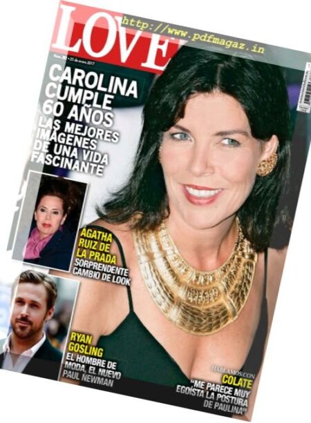 Love – 25 Enero 2017 Cover