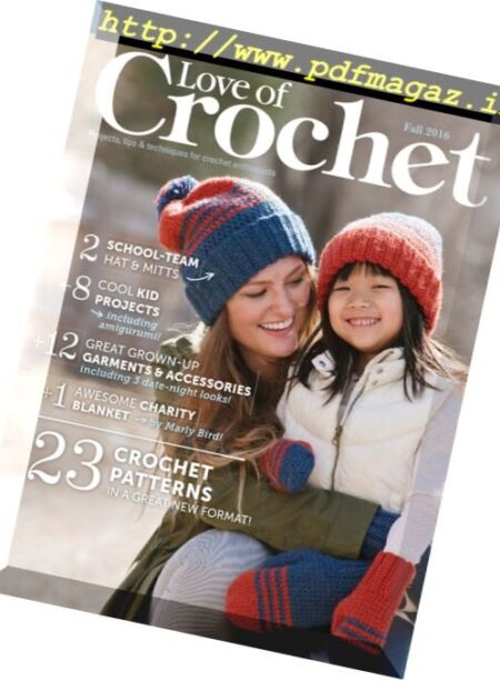 Love of Crochet – Fall 2016 Cover