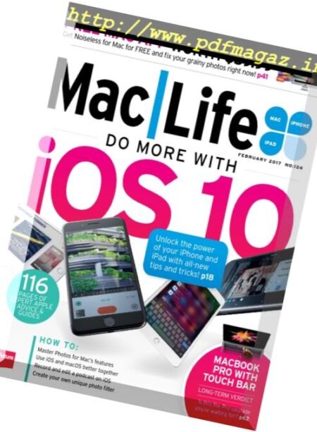 MacLife UK – February 2017 Cover