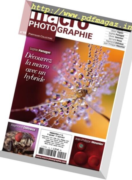 Macro Photographie – Janvier-Avril 2017 Cover