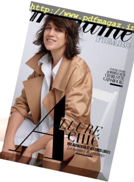Madame Figaro – 27 Janvier 2017 Cover