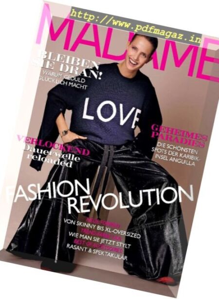 Madame Germany – Februar 2017 Cover