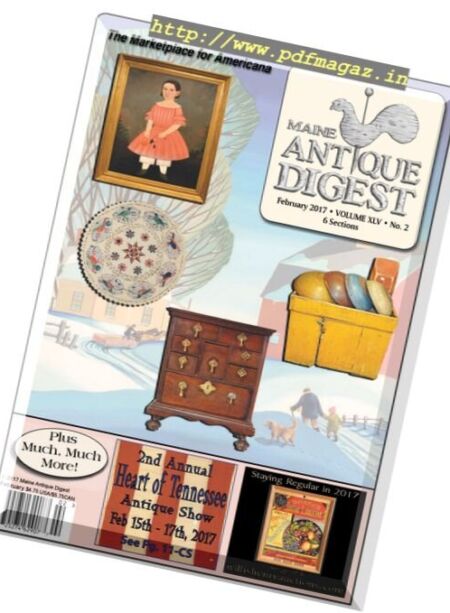 Maine Antique Digest – February 2017 Cover