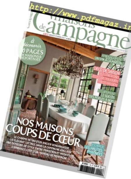 Maisons de Campagne – Janvier-Fevrier 2017 Cover