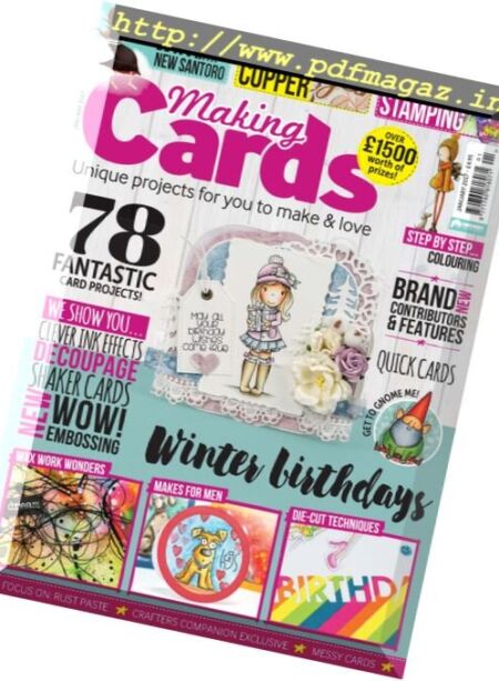 Making Cards – January 2017 Cover