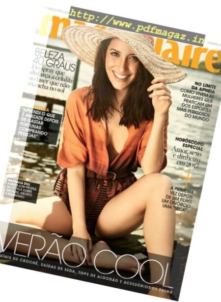 Marie Claire Brazil – Issue 310, Janeiro 2017 Cover