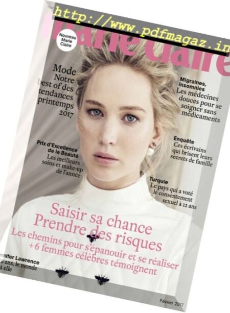 Marie Claire France – Fevrier 2017 Cover