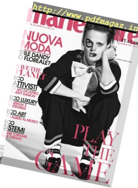 Marie Claire Italia – Febbraio 2017 Cover
