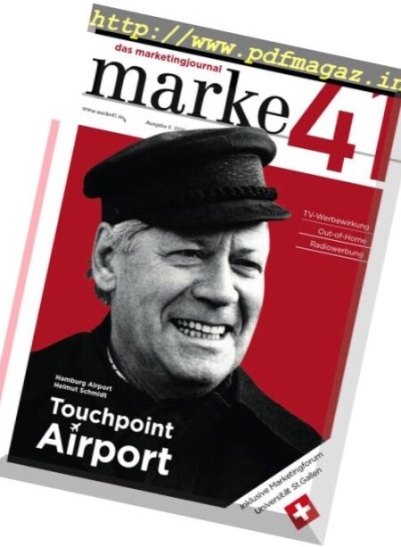 Marke 41 – Nr.6, 2016 Cover