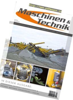 Maschinen &Technik – Februar 2017