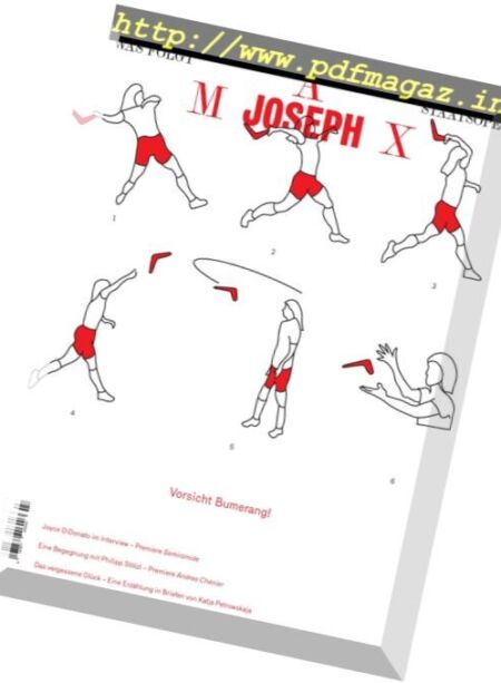 Max Joseph – Nr.2, 2016-2017 Cover