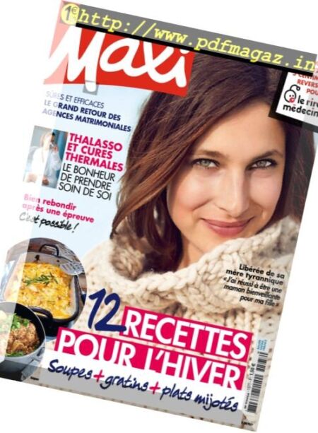 Maxi – 16 au 22 Janvier 2017 Cover