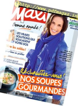 Maxi – 2 au 8 Janvier 2017