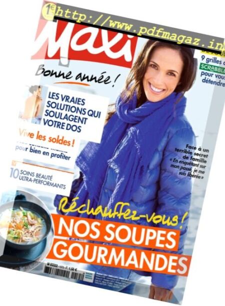 Maxi – 2 au 8 Janvier 2017 Cover