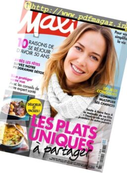 Maxi – 9 au 15 Janvier 2017