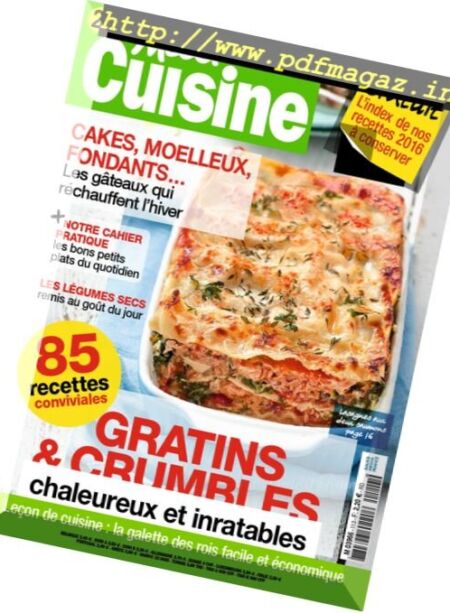 Maxi Cuisine – Janvier-Fevrier 2017 Cover