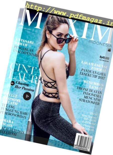Maxim Indonesia – Januari 2017 Cover