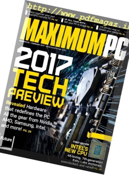 Maximum PC – Februray 2017 Cover