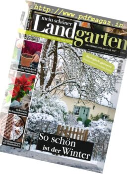 Mein schoner Landgarten – Dezember-Januar 2016