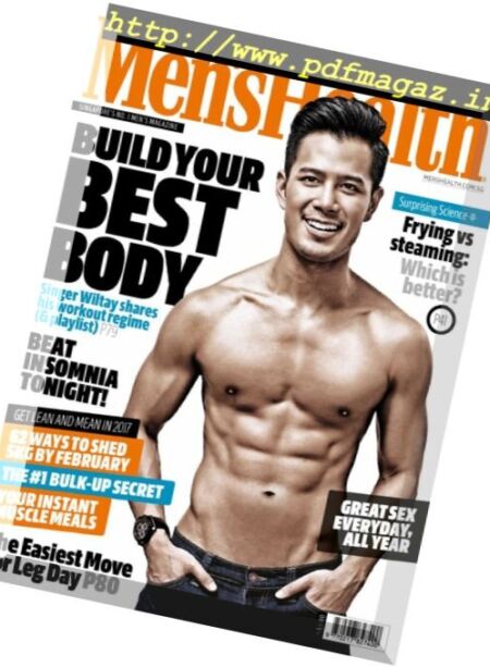 Men’s Health Singapore – January 2017 Cover